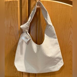 Ulta Cream Weave Fashion Tote NWT